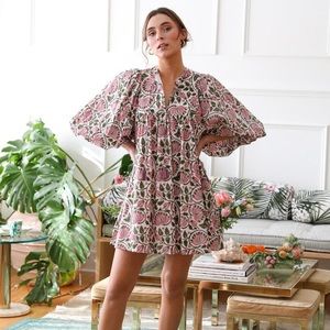 Mille Daisy Dress in Lotus Floral